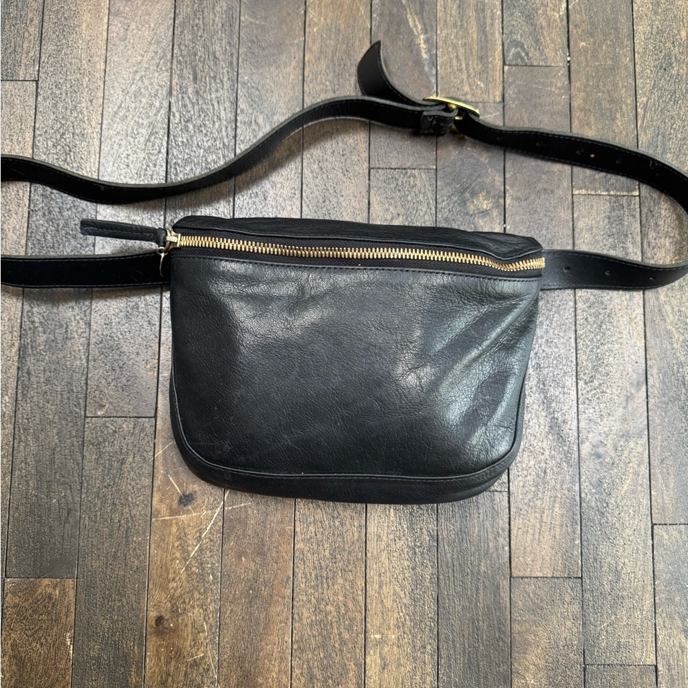 Clare V Fanny Pack. Black.
